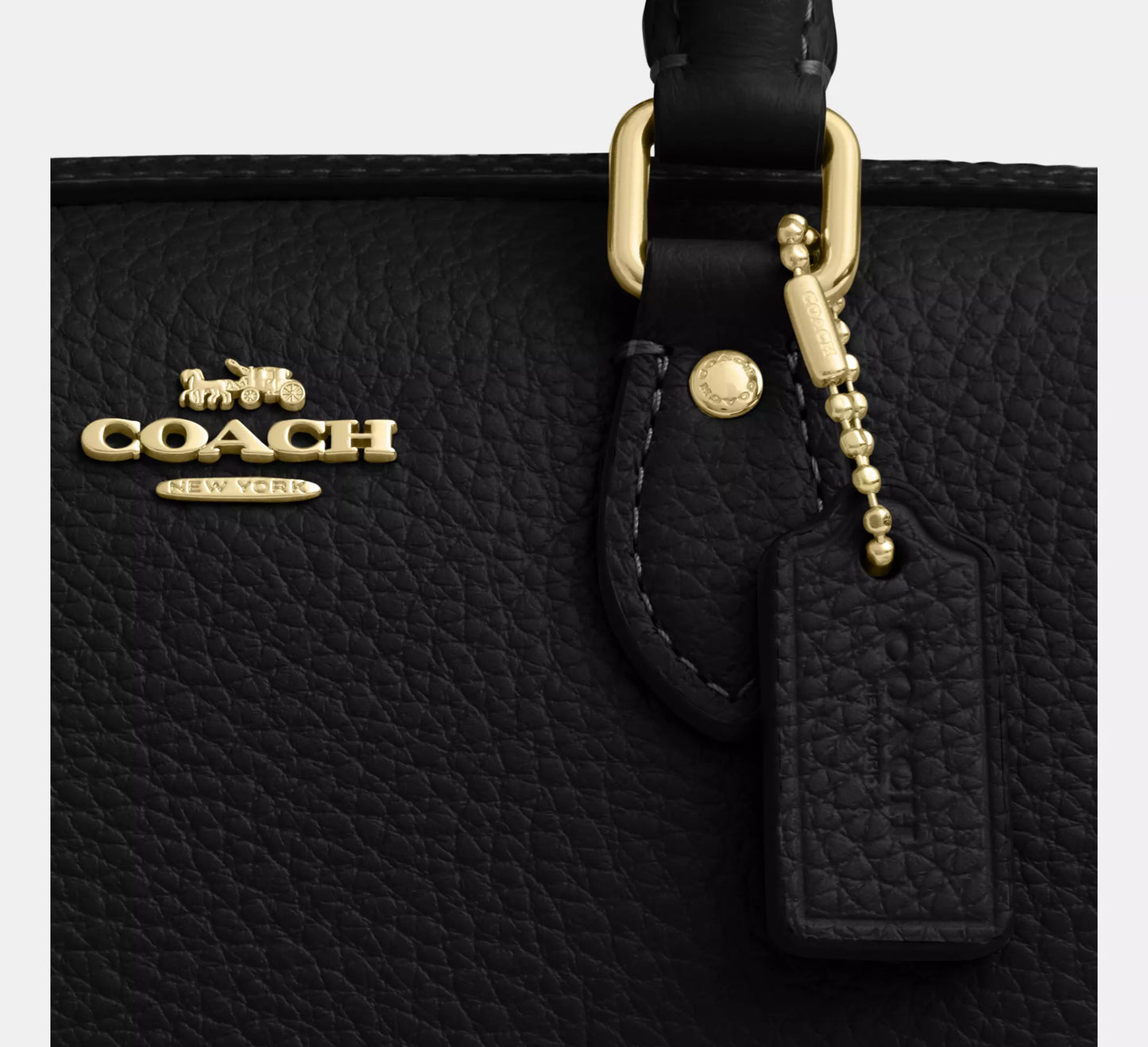 Coach Leather Mini Satchel