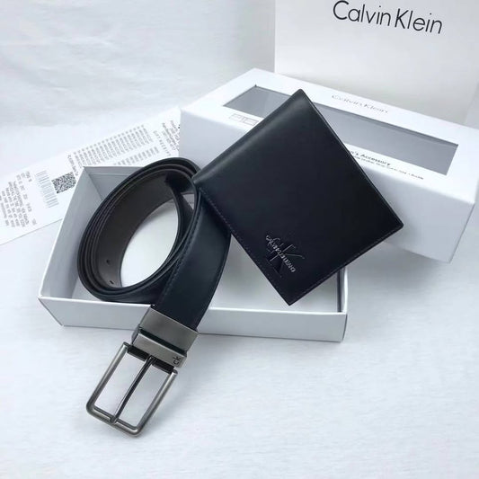 Calvin Klein Set ( Wallet & Belt )
