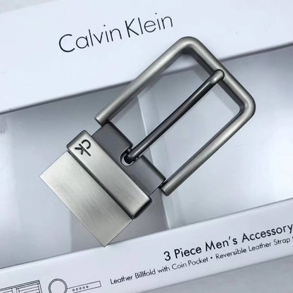 Calvin Klein Set ( Wallet & Belt )