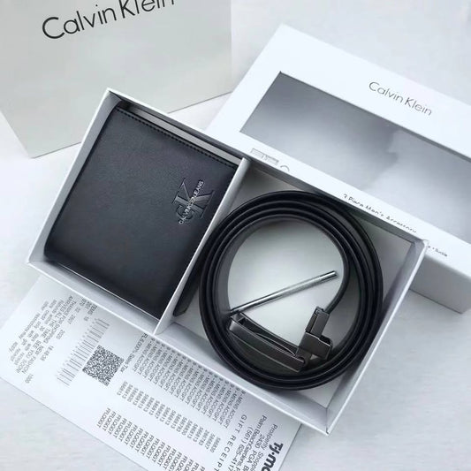 Calvin Klein Set ( Wallet & Belt )