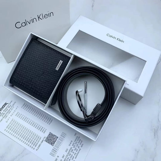 Calvin Klein Set ( Wallet & Belt )