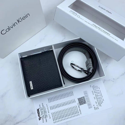 Calvin Klein Set ( Wallet & Belt )