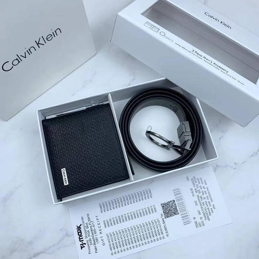Calvin Klein Set ( Wallet & Belt )