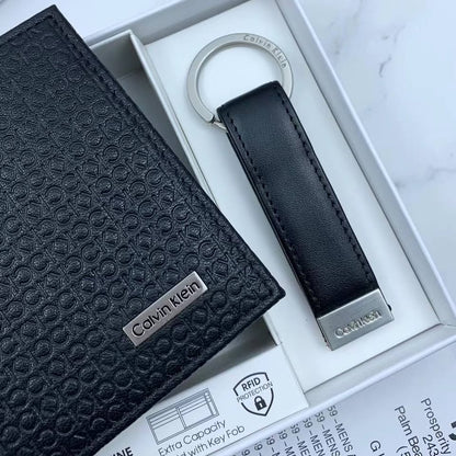 Calvin Klein Set ( Wallet & Medal )