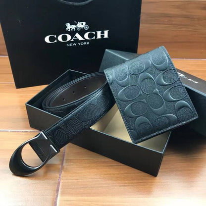 Coach Set ( Wallet & Belt )