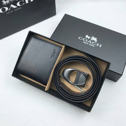 Coach Set ( Wallet & Belt )