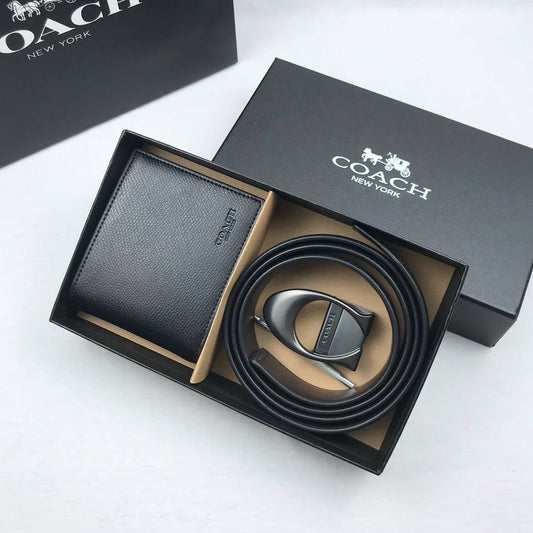 Coach Set ( Wallet & Belt )