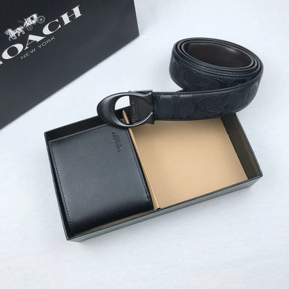 Coach Set ( Wallet & Belt )