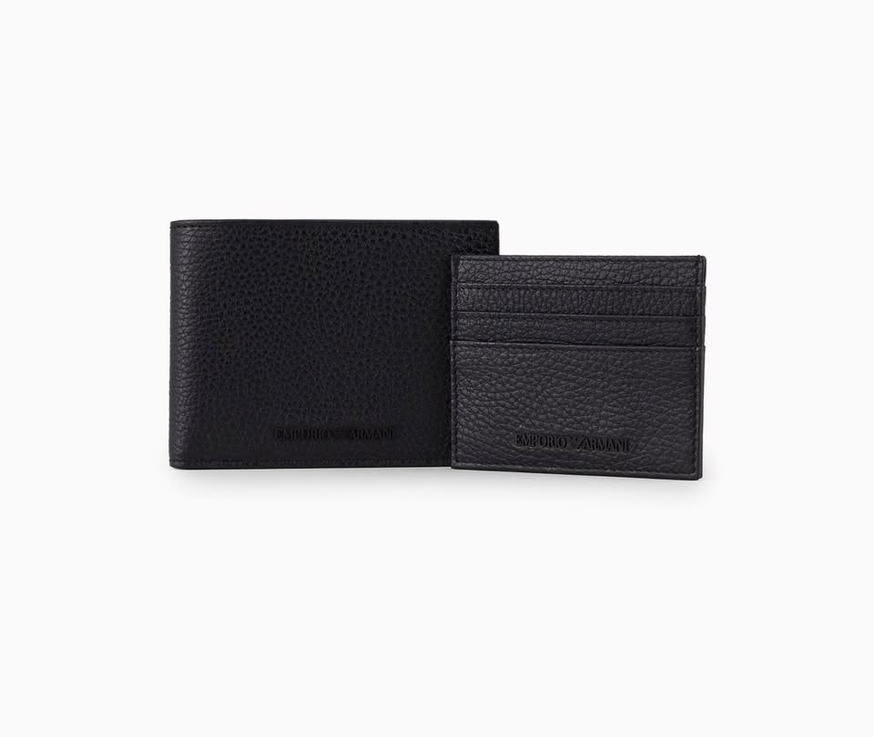 Emporio Armani Set ( Wallet & Card holder )