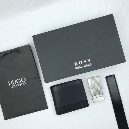 Hugo Boss Set ( Belt & Wallet )