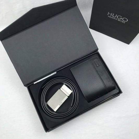 Hugo Boss Set ( Belt & Wallet )