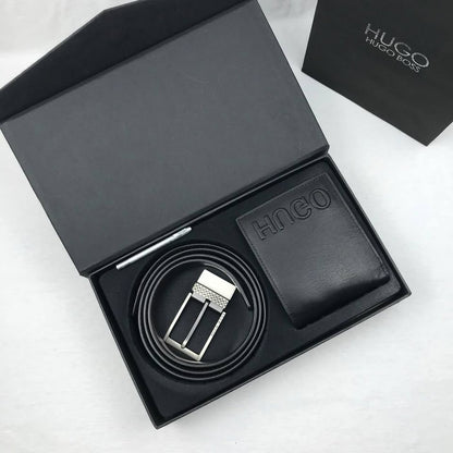 Hugo Boss Set ( Belt & Wallet )
