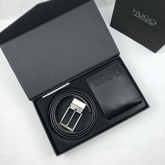Hugo Boss Set ( Belt & Wallet )