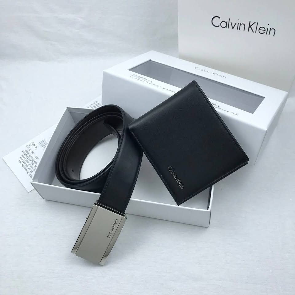 Calvin Klein Set ( Belt & Wallet )