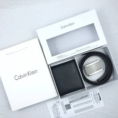 Calvin Klein Set ( Belt & Wallet )