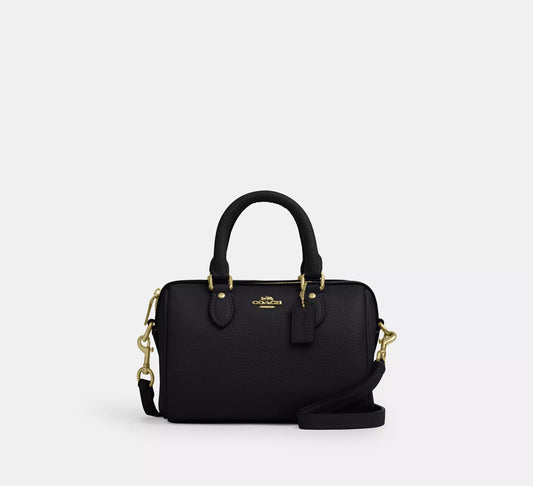 Coach Leather Mini Satchel