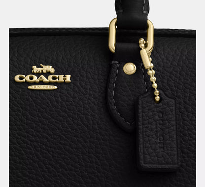 Coach Leather Mini Satchel