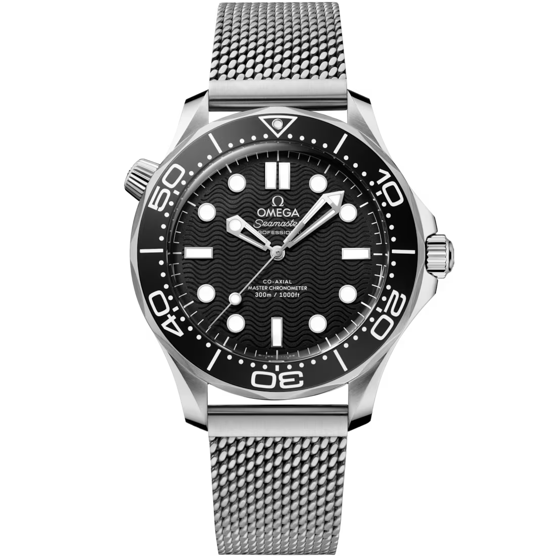 Omega Seamaster Diver 300M – Stainless Steel Mesh Bracelet