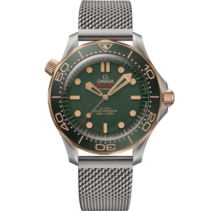 Omega Seamaster Diver 300M – Green Dial &amp; Sedna™ Gold Edition