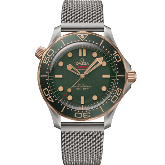 Omega Seamaster Diver 300M – Green Dial &amp; Sedna™ Gold Edition